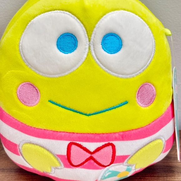 NWT Squishmallows KEROPPI Frog Summer 2023 Squad Sanrio Plush 6" Hello Kitty Toy - Picture 2 of 14